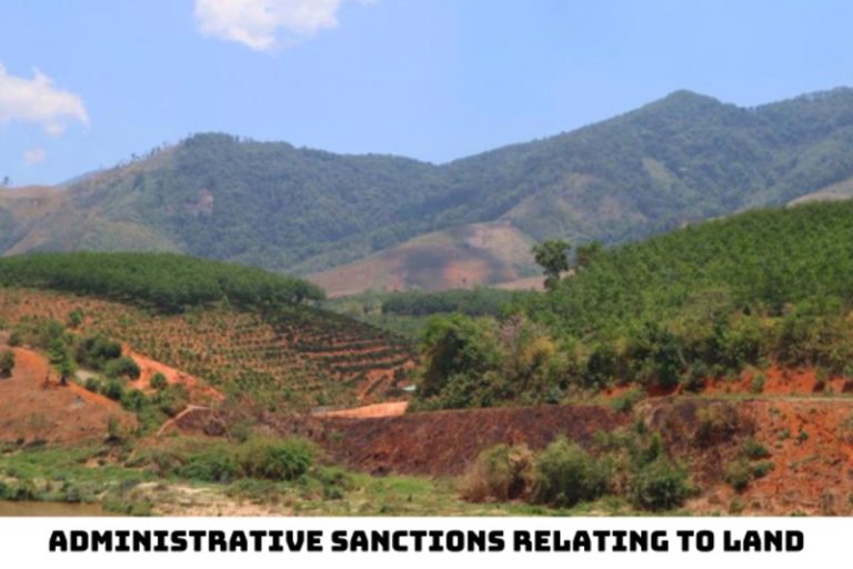 Draft Decree on Administrative Sanctions in the Field of Land