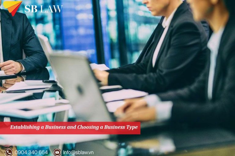 Establishing a Business and Choosing a Business Type - SBLAW