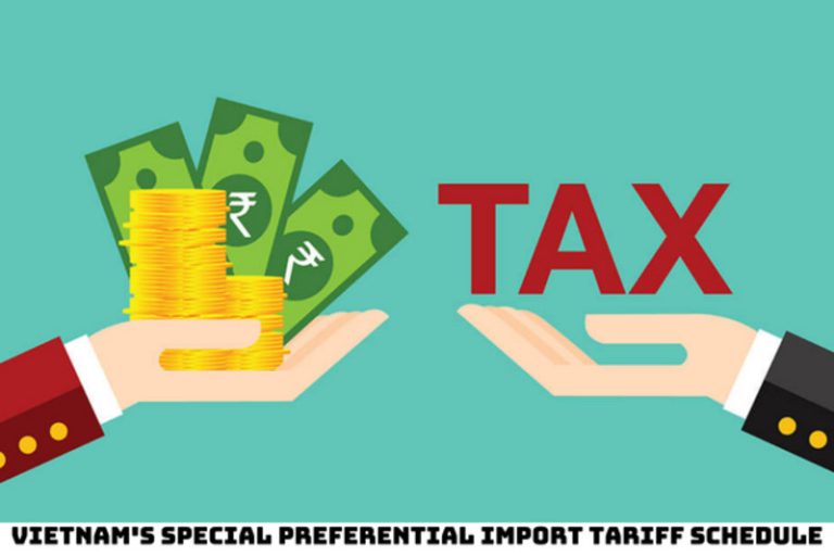 Government Amends and Supplements Special Preferential Import Tariff Schedule