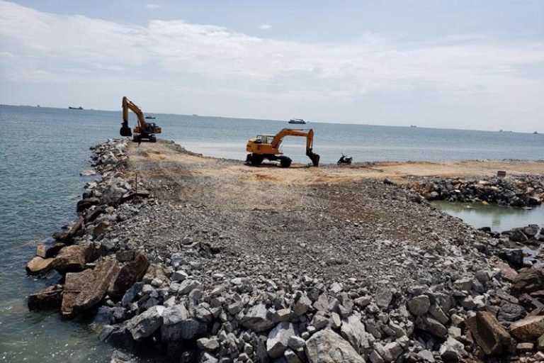 Coastal encroachment activities according to the Land Law 2024