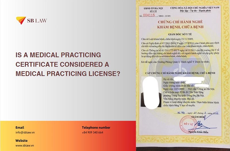 IS A MEDICAL PRACTICING CERTIFICATE CONSIDERED A MEDICAL PRACTICING LICENSE