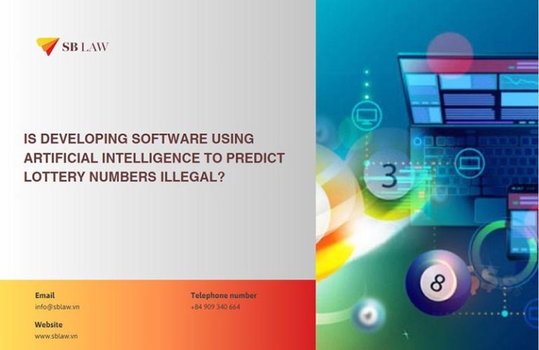 Is developing software using artificial intelligence to predict lottery numbers illegal