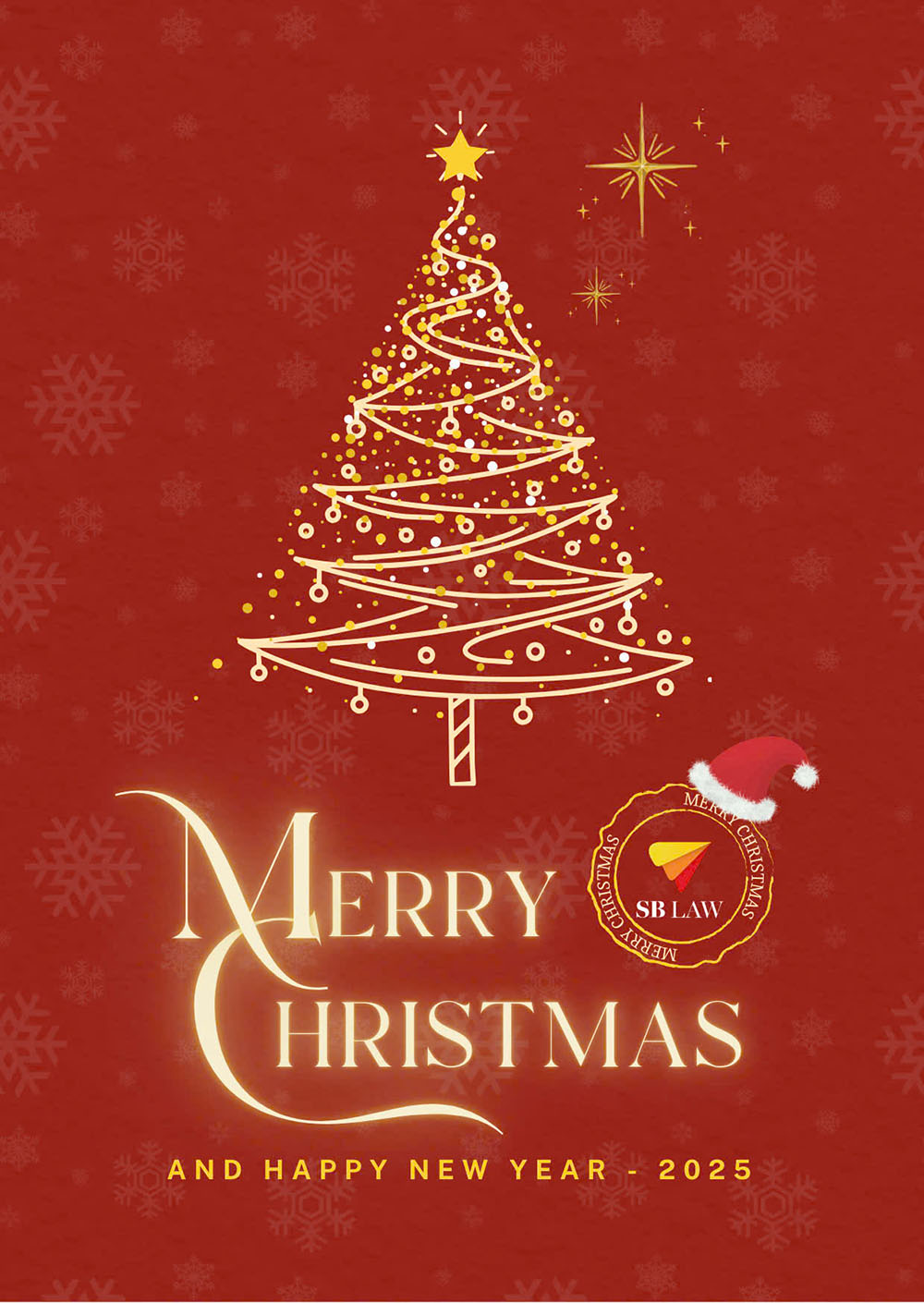 Merry Christmas to SBLAW's partners and customers