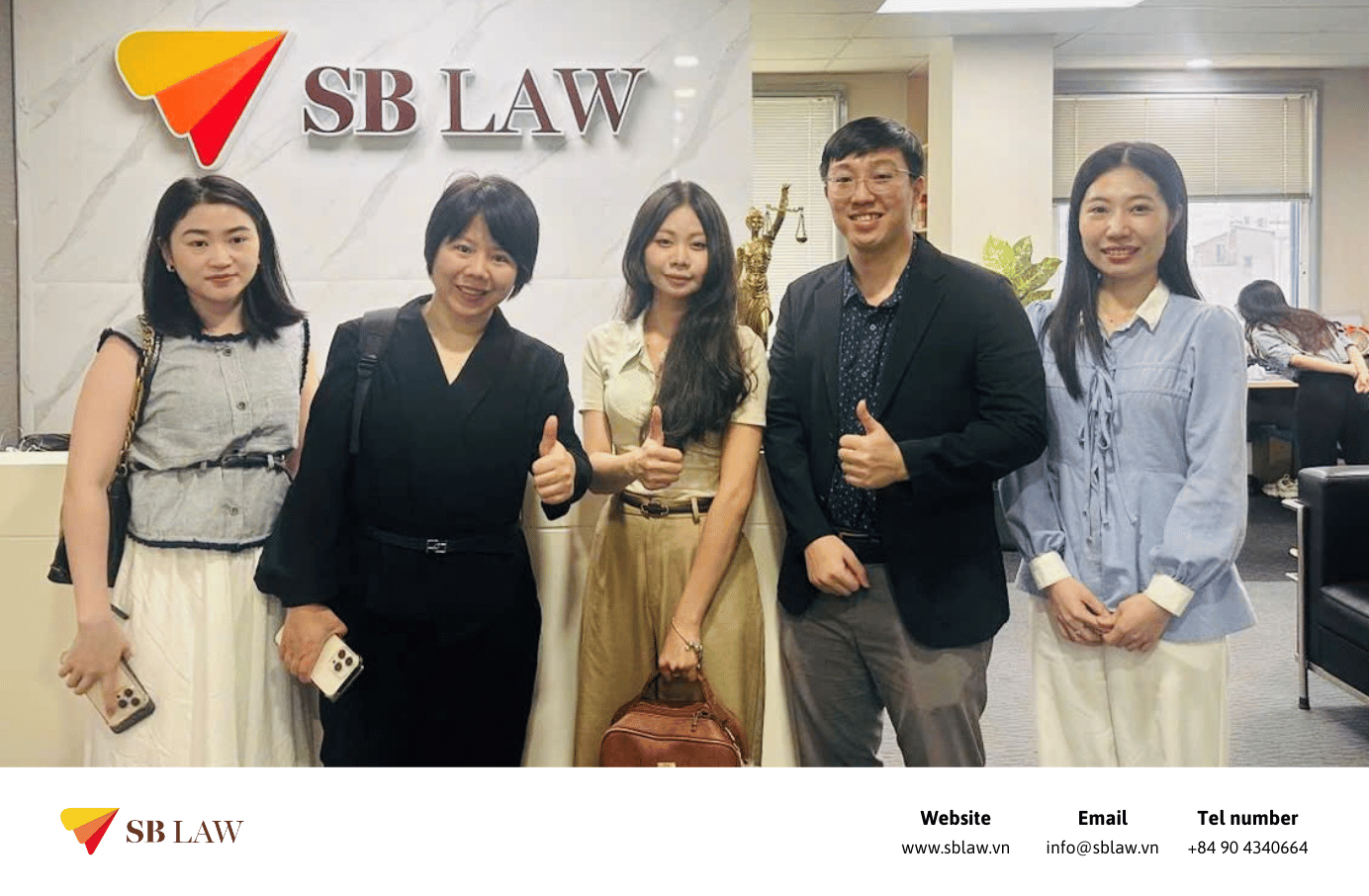 SB Law Ho Chi Minh City Welcomes Representatives of Zhuoxin Accountants ...