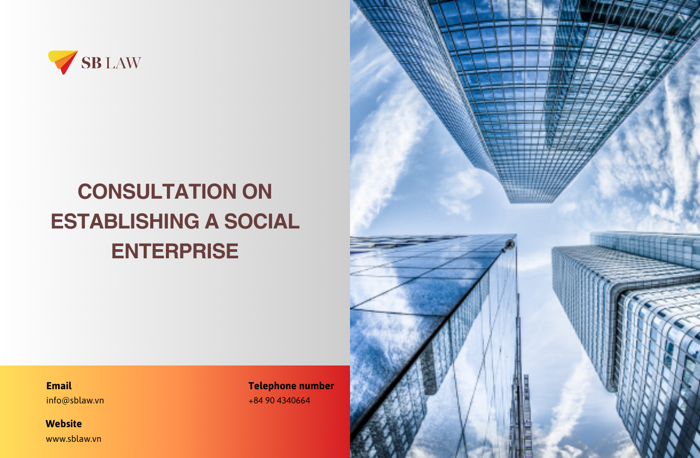 Consultation on Establishing a Social Enterprise - Lawfirm SBLaw