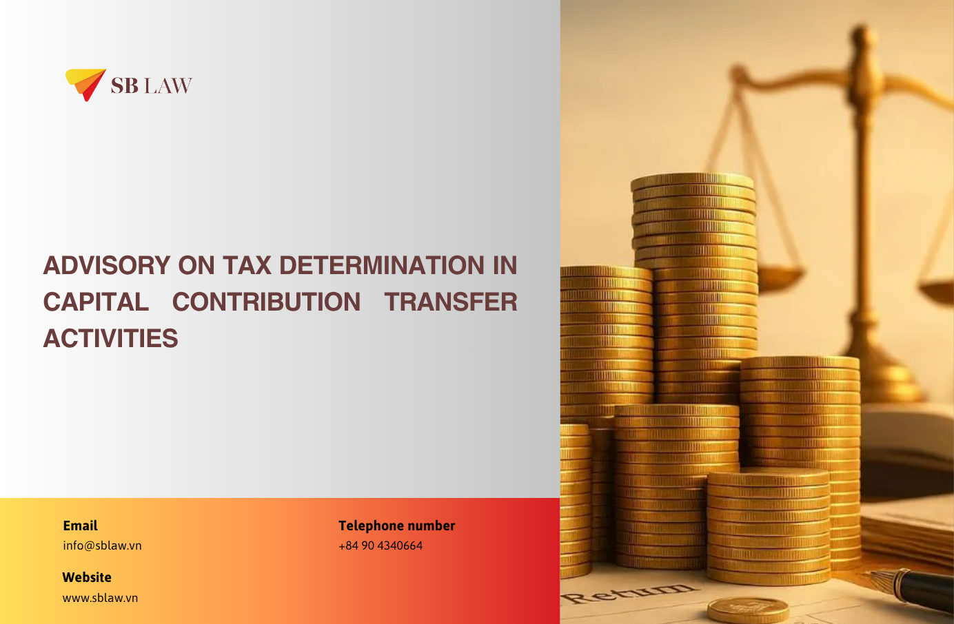 Advisory on Tax Determination in Capital Contribution Transfer ...