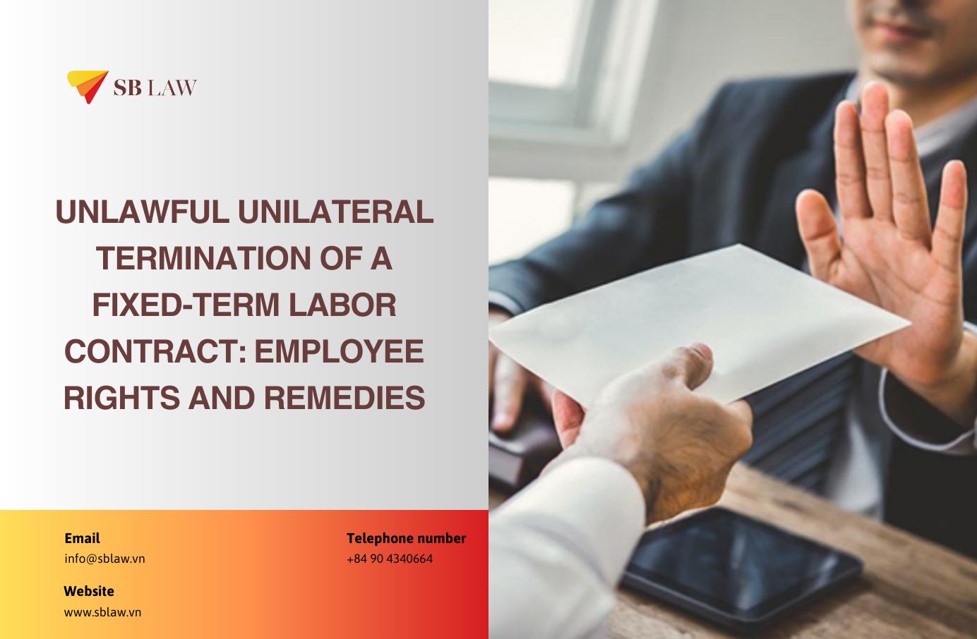Unlawful Unilateral Termination of a Fixed-Term Labor Contract ...