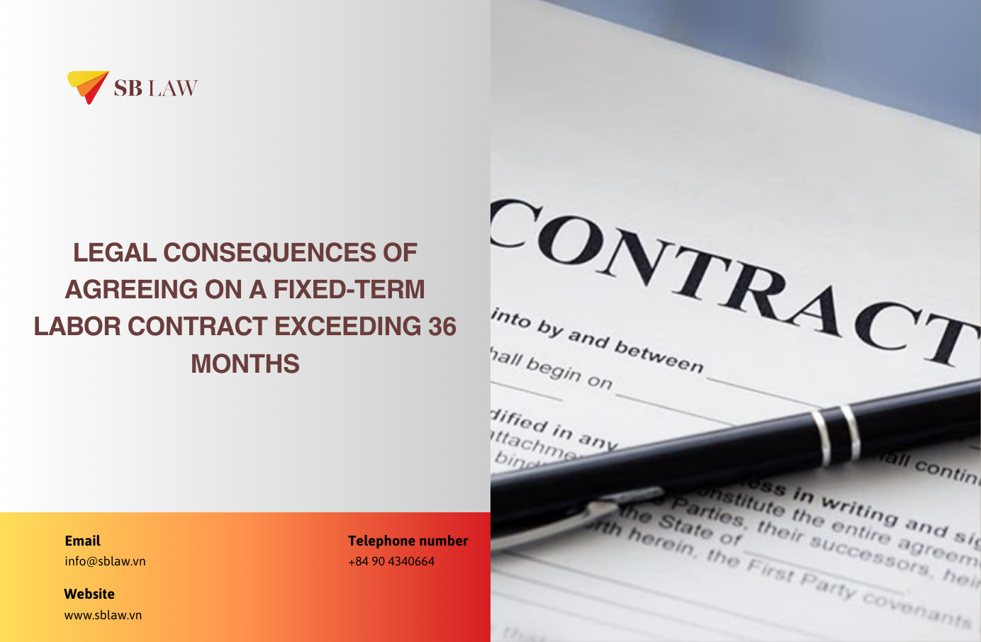 LEGAL CONSEQUENCES OF AGREEING ON A FIXED-TERM LABOR CONTRACT EXCEEDING ...
