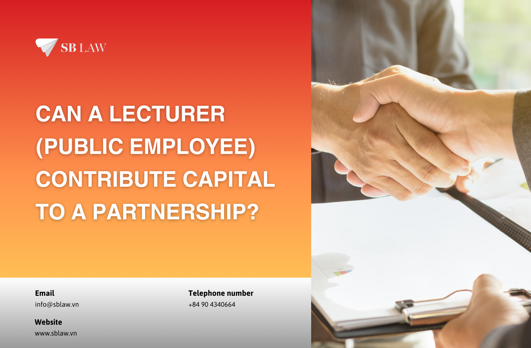 Can a Lecturer (Public Employee) Contribute Capital to a Partnership ...