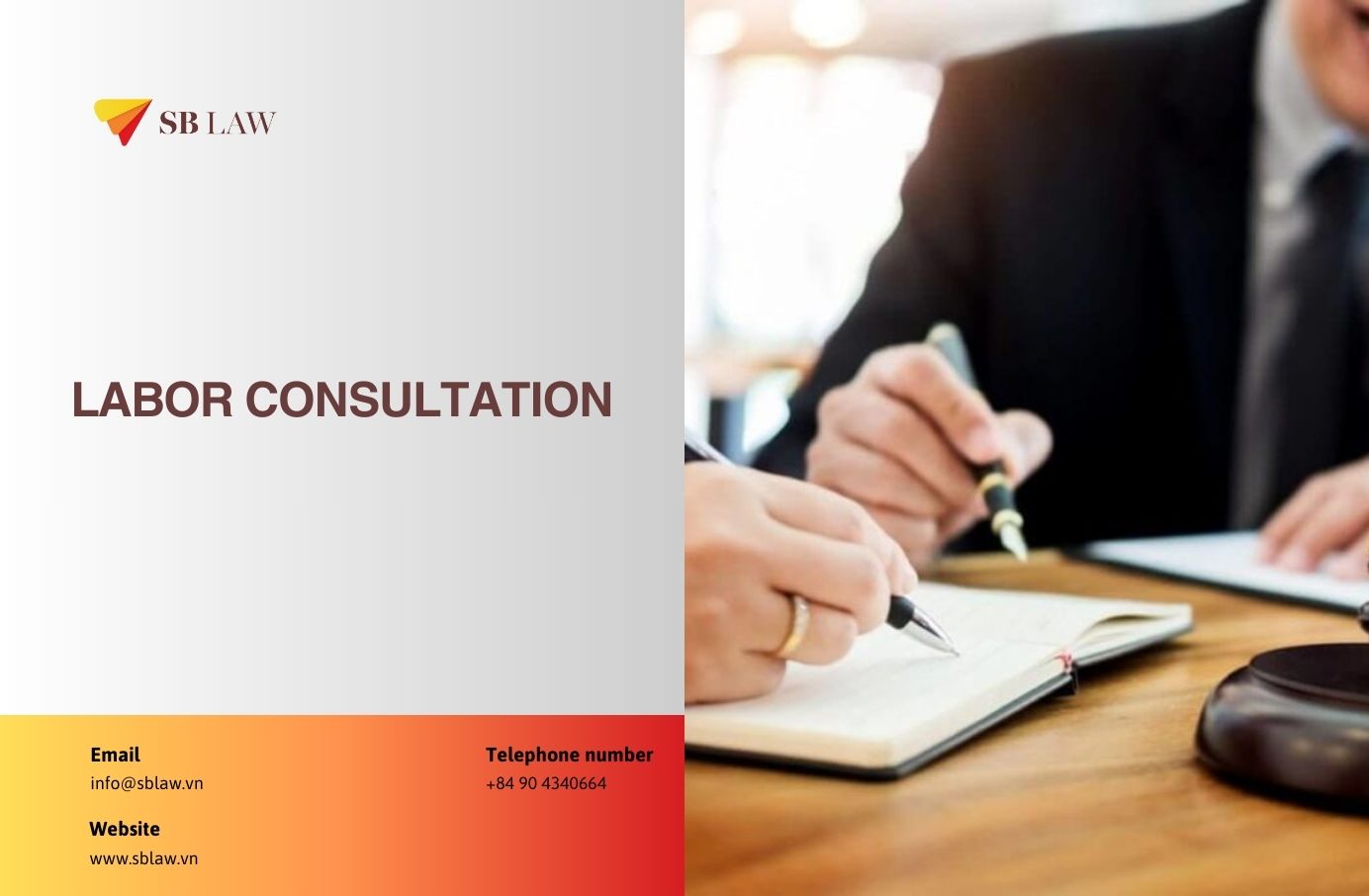 Labor consultation - Lawfirm SBLaw