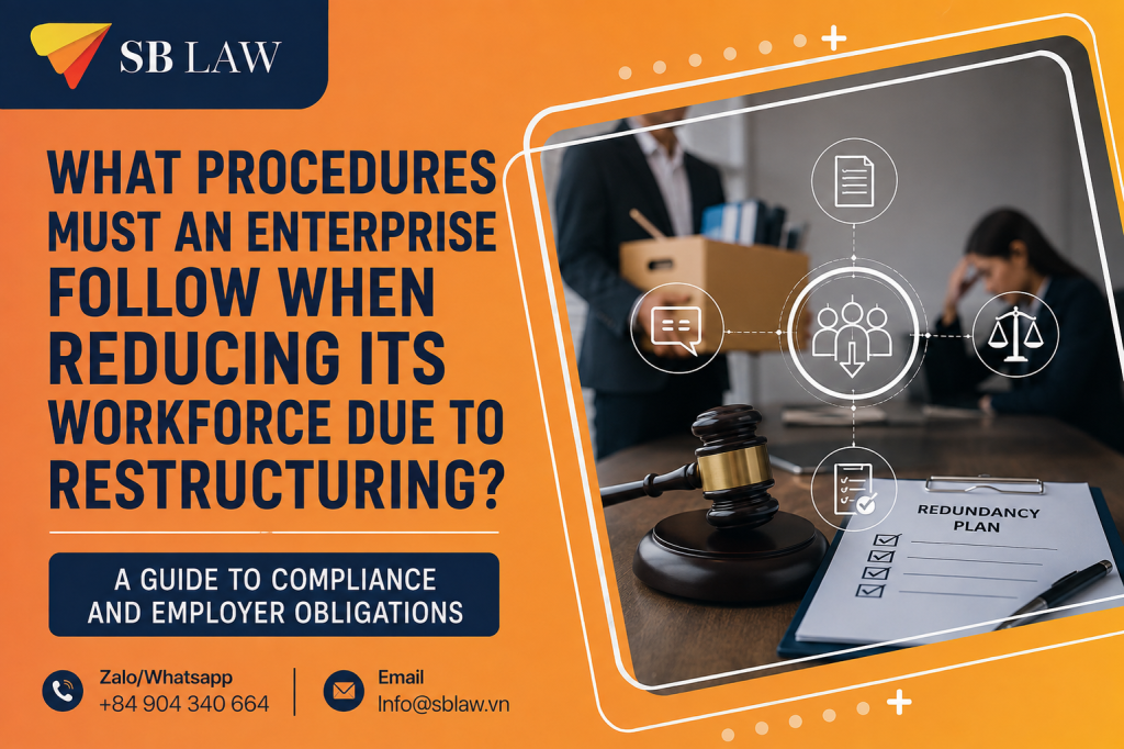 What Procedures Must an Enterprise Follow When Reducing Its Workforce Due to Restructuring?