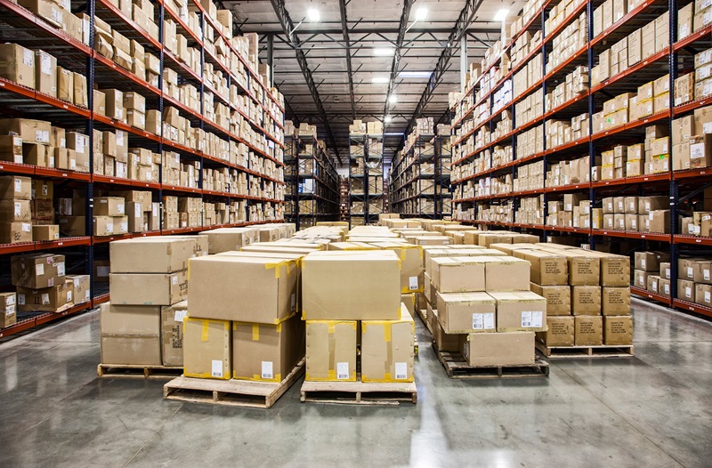 Handling canceled warehouse delivery notes and internal transportation